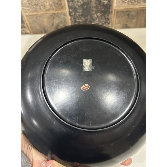 Vintage Plastic Floral Pattern Serving Bowl, Platter Nasco, Japan - Picture 3 of 9